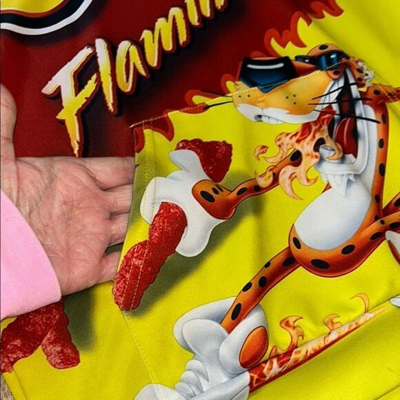 Flamin' 🔥 Hot 🥵 Cheetos Tiger 🐅 Kids Hoodie Kangaroo 🦘 Pocket - Picture 7 of 16